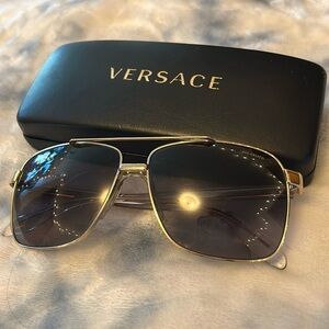 Versace sunglasses with case